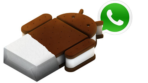 WhatsApp dejará de funcionar en smartphones con Android Ice Cream Sandwich