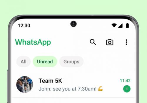 WhatsApp introduce filtros de chat para mejorar la organización