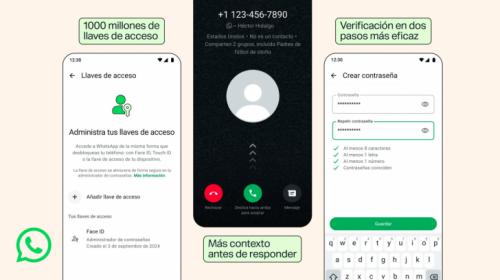 WhatsApp refuerza la seguridad de las cuentas con nuevas contraseñas y más control en llamadas