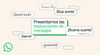 WhatsApp incorpora traducción de mensajes para romper las barreras del idioma