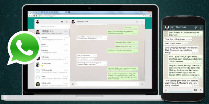 WhatsApp actualiza versión web con varias novedades