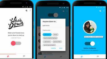 Who`s Down, la nueva app de Google para que quedes con amigos