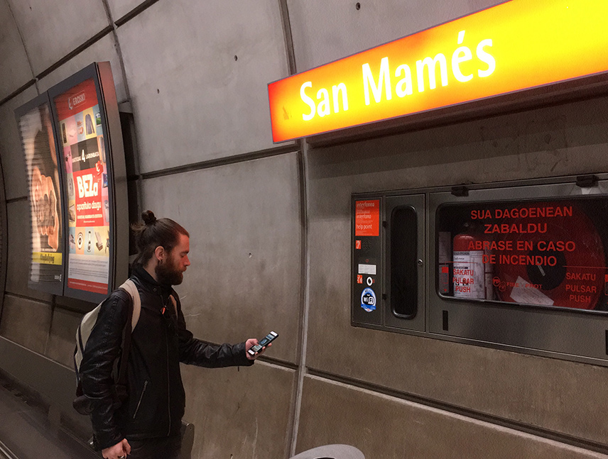 WiFi gratis en el Metro para las Fiestas de Bilbao