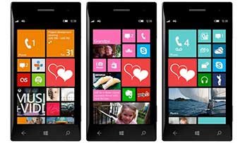 Aplicaciones de San Valentín para Windows Phone