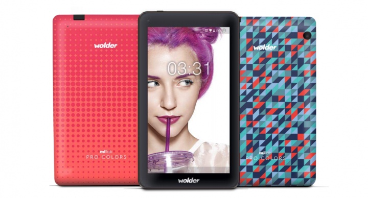 Wolder lanza Pro Colors, la primera tablet diseñada con tecnología de hidro-impresión