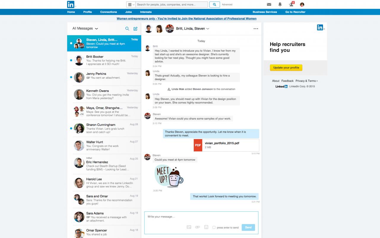 Currículums con malware: vulnerabilidad encontrada en LinkedIn Messenger