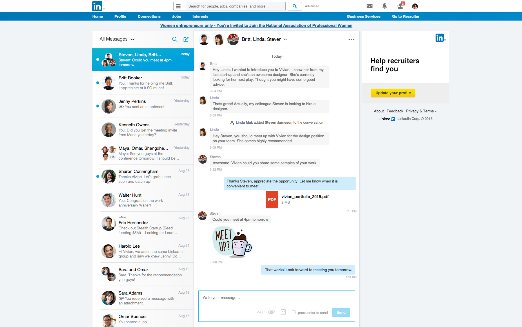 Currículums con malware: vulnerabilidad encontrada en LinkedIn Messenger