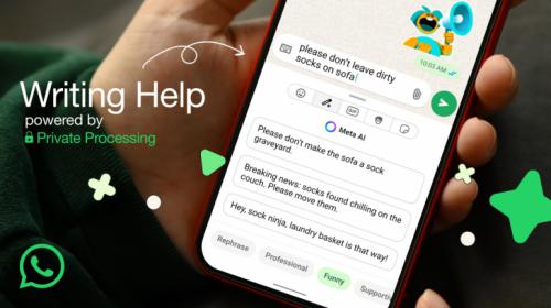 WhatsApp usará la IA para ayudar a ajustar el tono de los mensajes