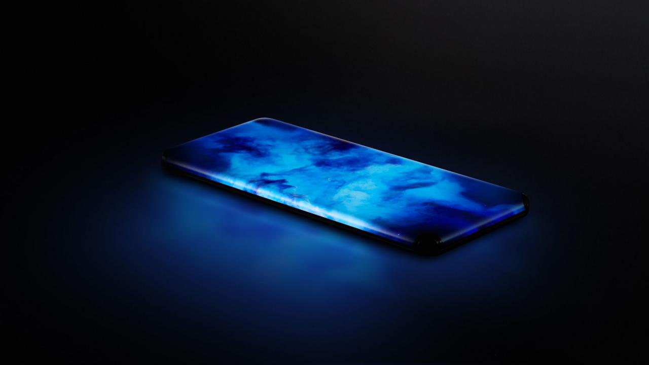 Xiaomi muestra un concept smartphone con una pantalla en cascada de cuatro curvas