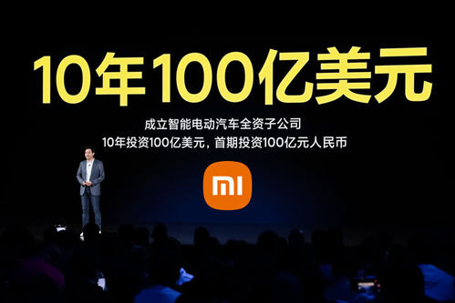 Xiaomi invertirá 10.000 millones en desarrollar su coche eléctrico inteligente