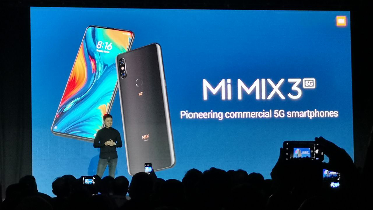 Xiaomi apuesta por el Mi MIX 3 para lanzar su primer smartphone con 5G