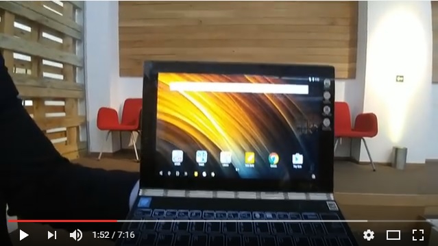 Así es el nuevo Lenovo Yoga Book