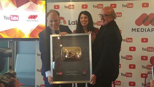 El canal de Youtube LaLiga gana el ‘Botón de Oro’
