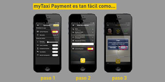 Pagar el taxi con el móvil será posible en Madrid y Barcelona