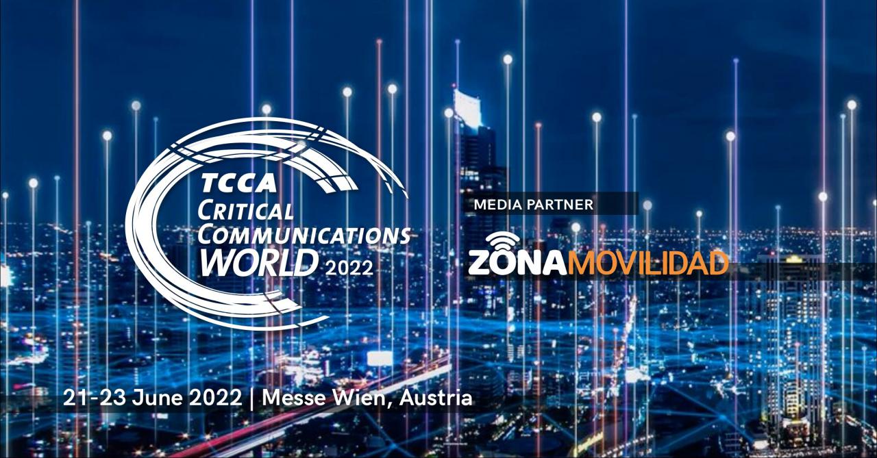 Zonamovilidad apoyará la industria de las comunicaciones críticas como media partner del CCW 2022