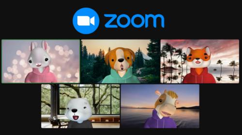 Zoom introduce avatares de animales en sus videollamadas