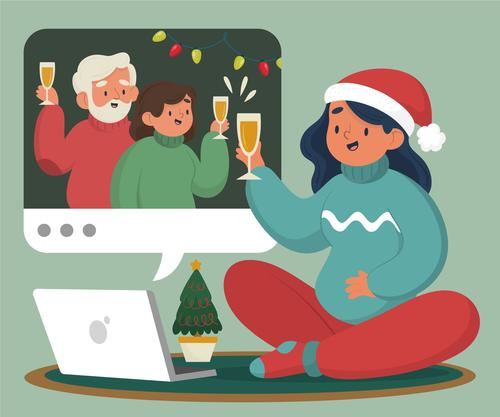 Navidad por Zoom; la pandemia digitaliza las fiestas de Nochebuena, Navidad y Fin de Año