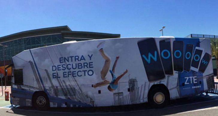 ZTE Bus Tour 2016 por España 