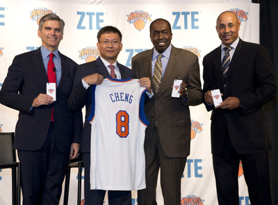 ZTE ya juega en tres equipos de la NBA