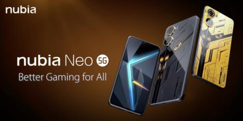 El ZTE Nubia Neo 5G llega para competir en el mercado de la gama media de smartphones gaming