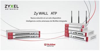 Zyxel se une con McAfee para integrar su antimalware en los firewalls ZyWALL ATP