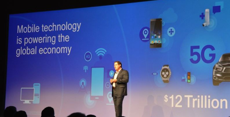 Cristiano Amon, vicepresidente ejecutivo de Qualcomm Technologies, durante el 4G/5G Summit celebrado en Hong Kong