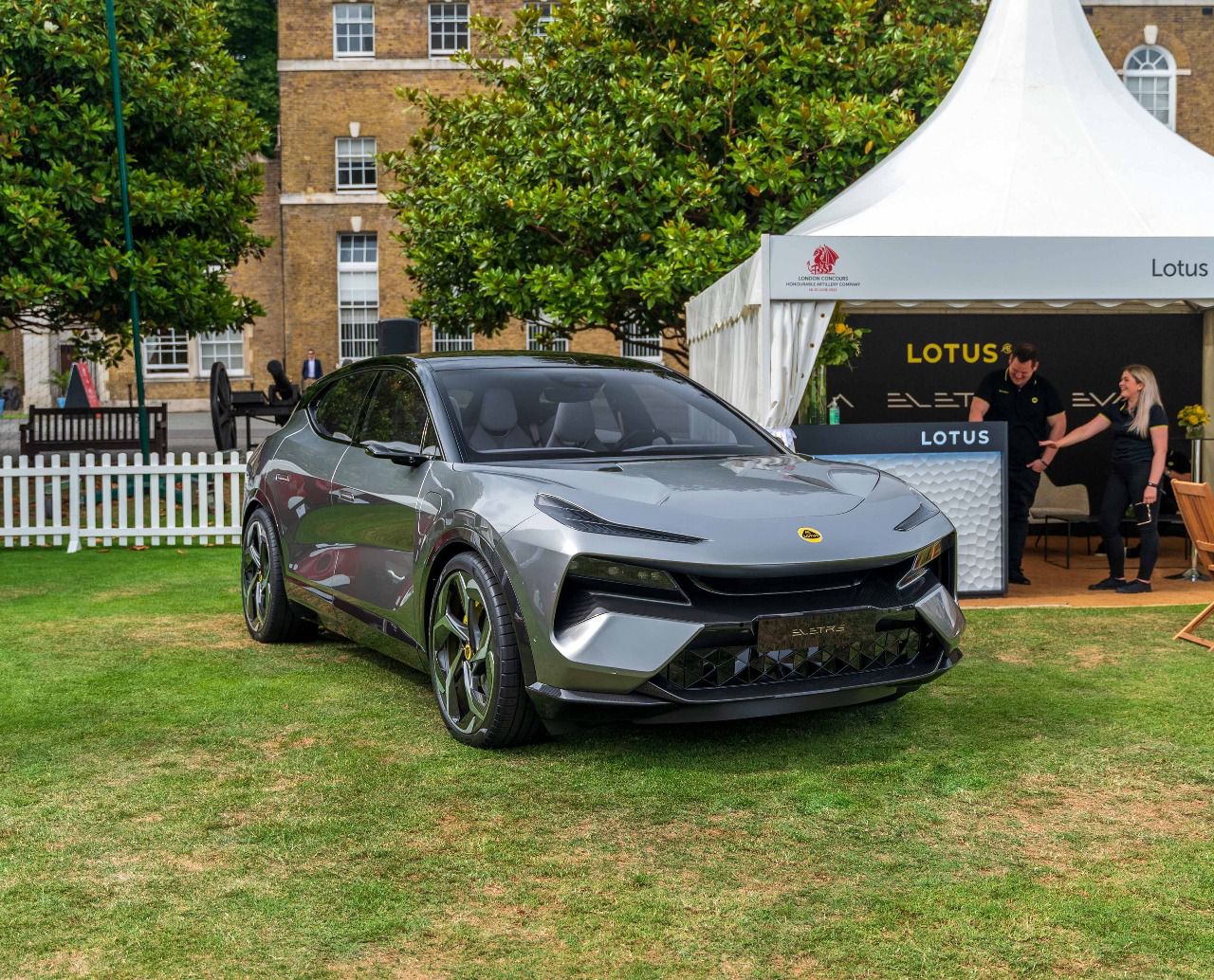 Lotus Eletre en el London Concours (Autor: Álvaro Muro)