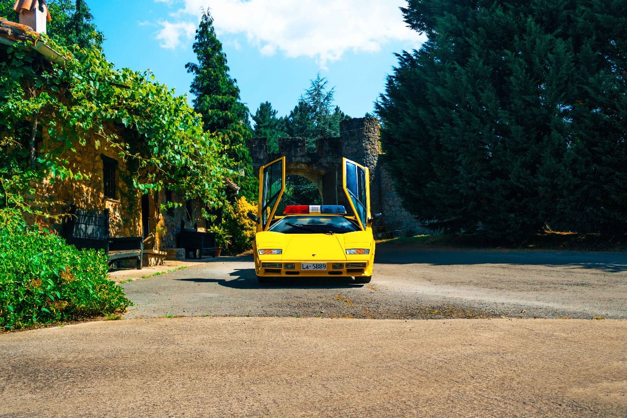 Lamborghini Countach LP5000S con la estética del Grand Prix en Torre Loizaga (Autor: Raúl Crespo)