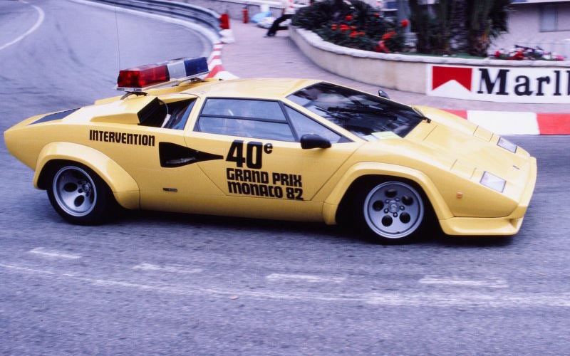 Lamborghini Countach LP5000S en el Grand Prix de Mónaco (Autor: Ove Nielsen)