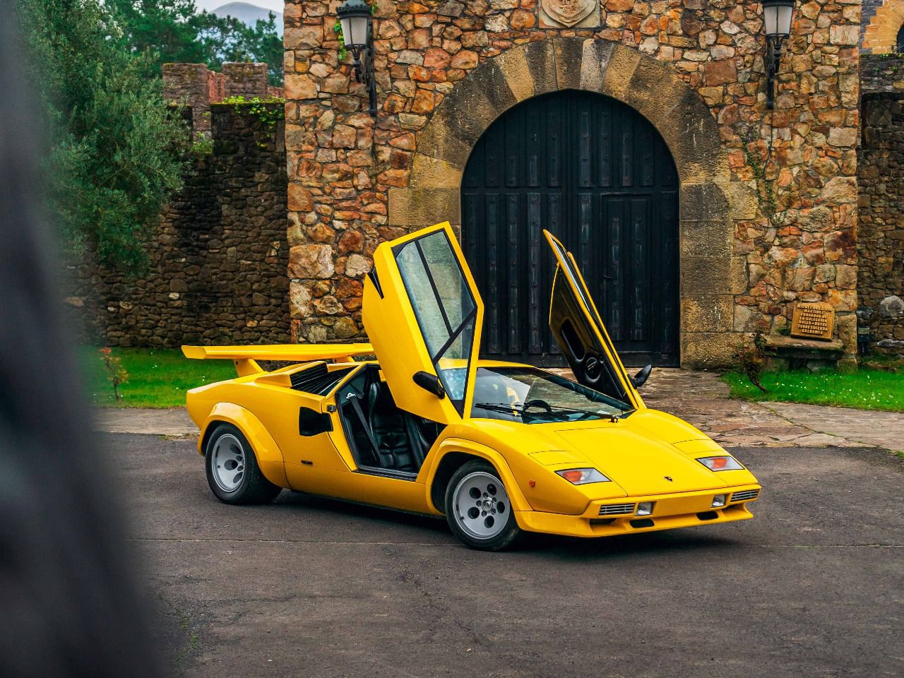 Lamborghini Countach LP5000S en Torre Loizaga (Autor: Álvaro Muro)