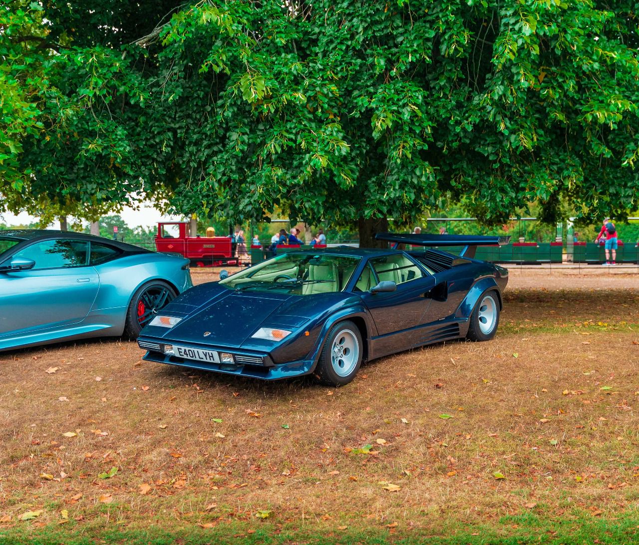 Lamborghini Countach 5000QV en Salon Privé Blenheim Palace (Autor: Álvaro Muro)