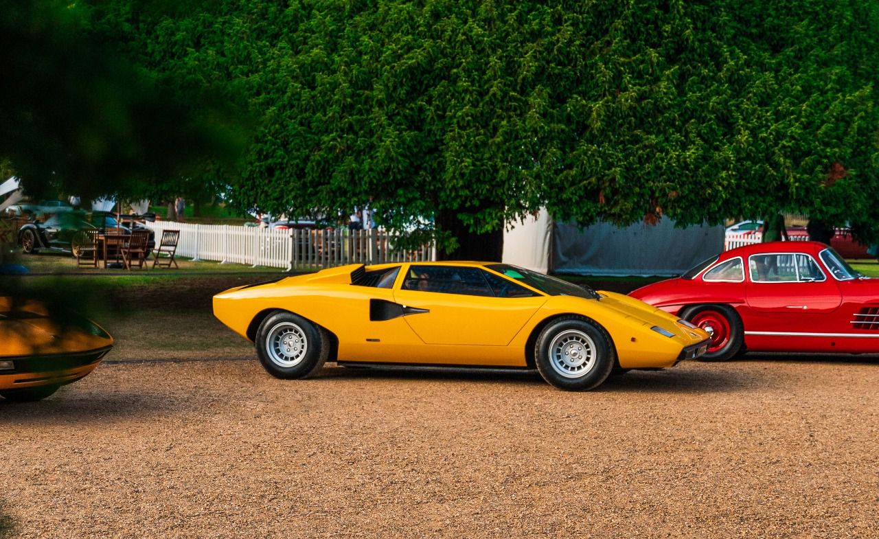 Lamborghini Countach LP400 “Periscopio” en el Concours d' Elegance en Hampton Court (Autor: Álvaro Muro)