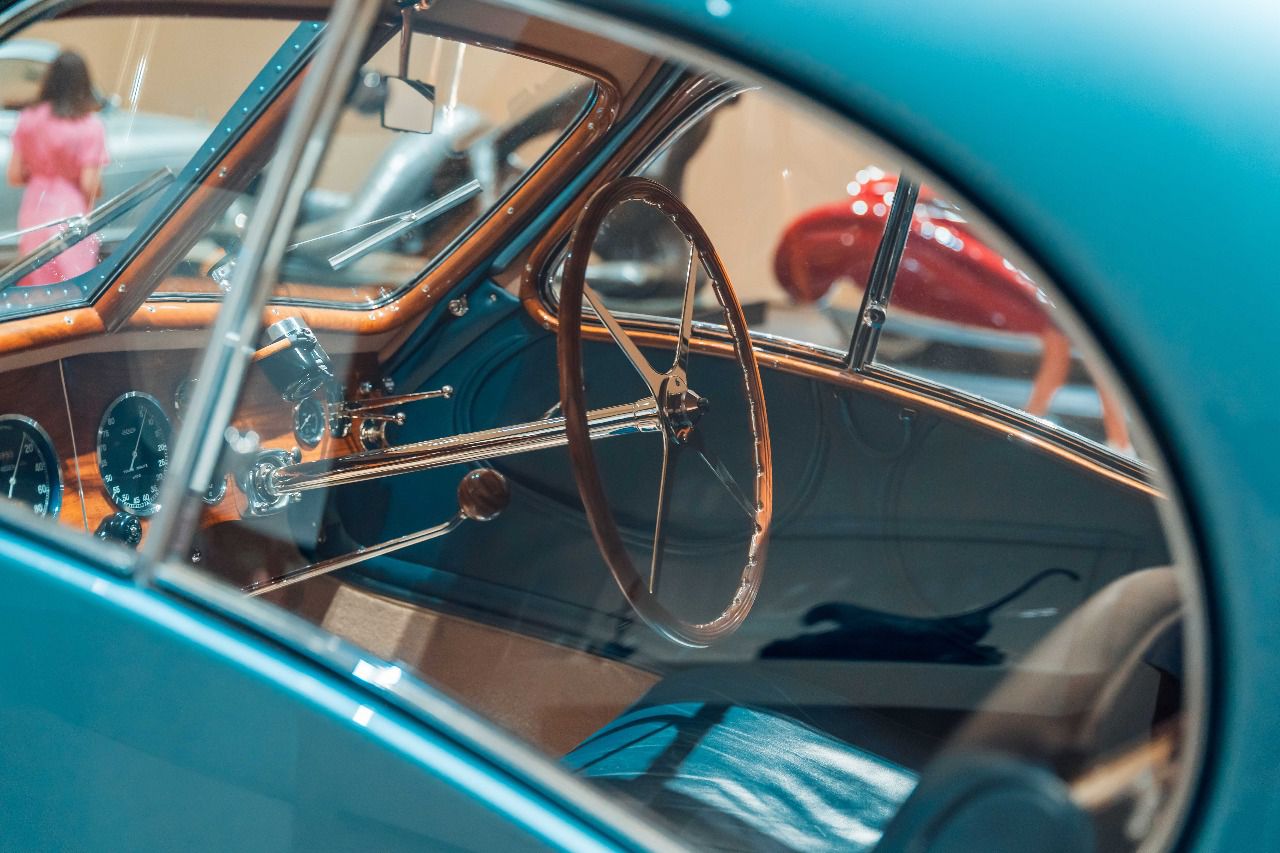 Interior del Bugatti Type 57 SC Atlantic (Autor: Alvaro Muro)