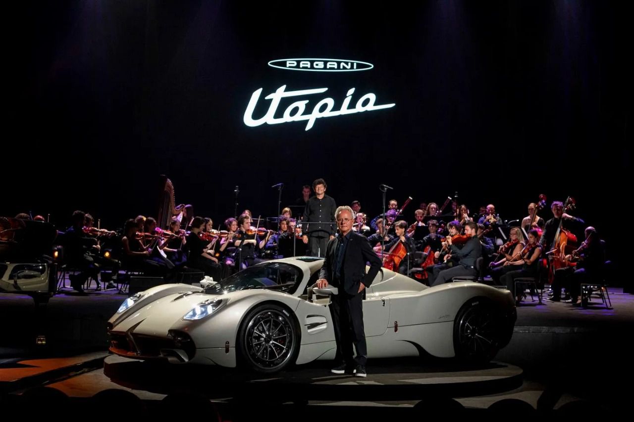 Horacio Pagani presentando el nuevo Pagani Utopía (Autor: Pagani)