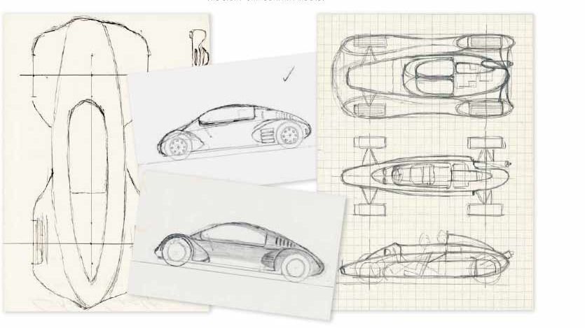 Sketches de Gordon Murray