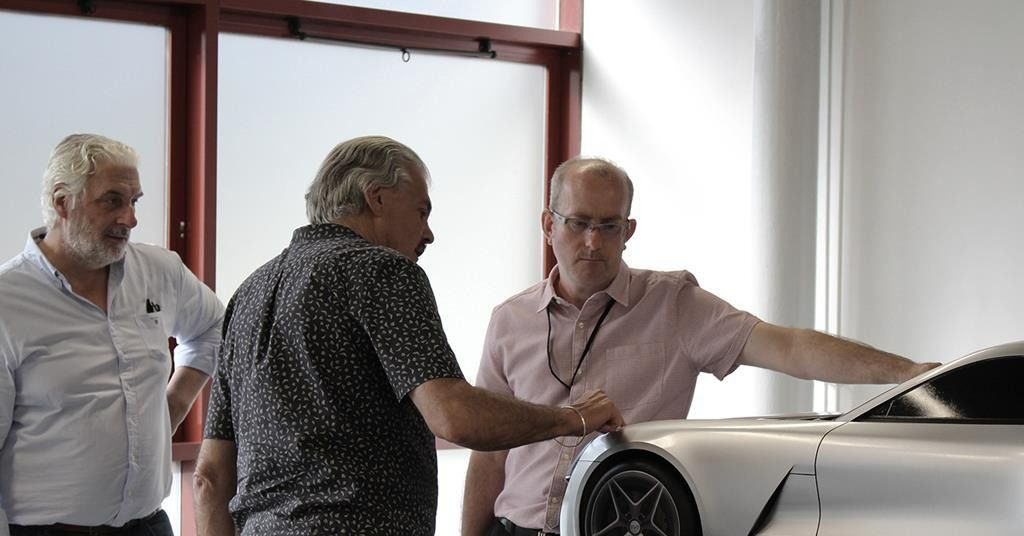 Gordon Murray junto con el equipo de TVR (Autor: GMA)