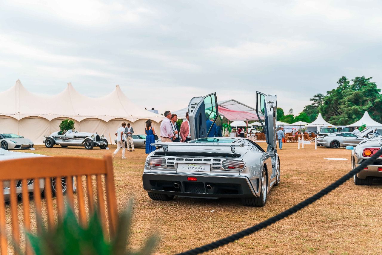 Bugatti EB110 SS en Salon Privé en Blenheim Palace (Autor: Alvaro Muro)