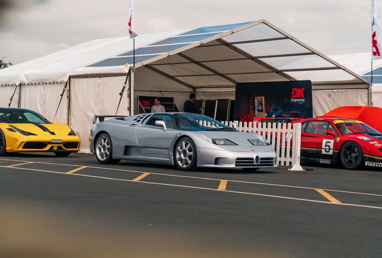 Bugatti EB110 SS en Supercardriver Secret Meet (Autor: Alvaro Muro)