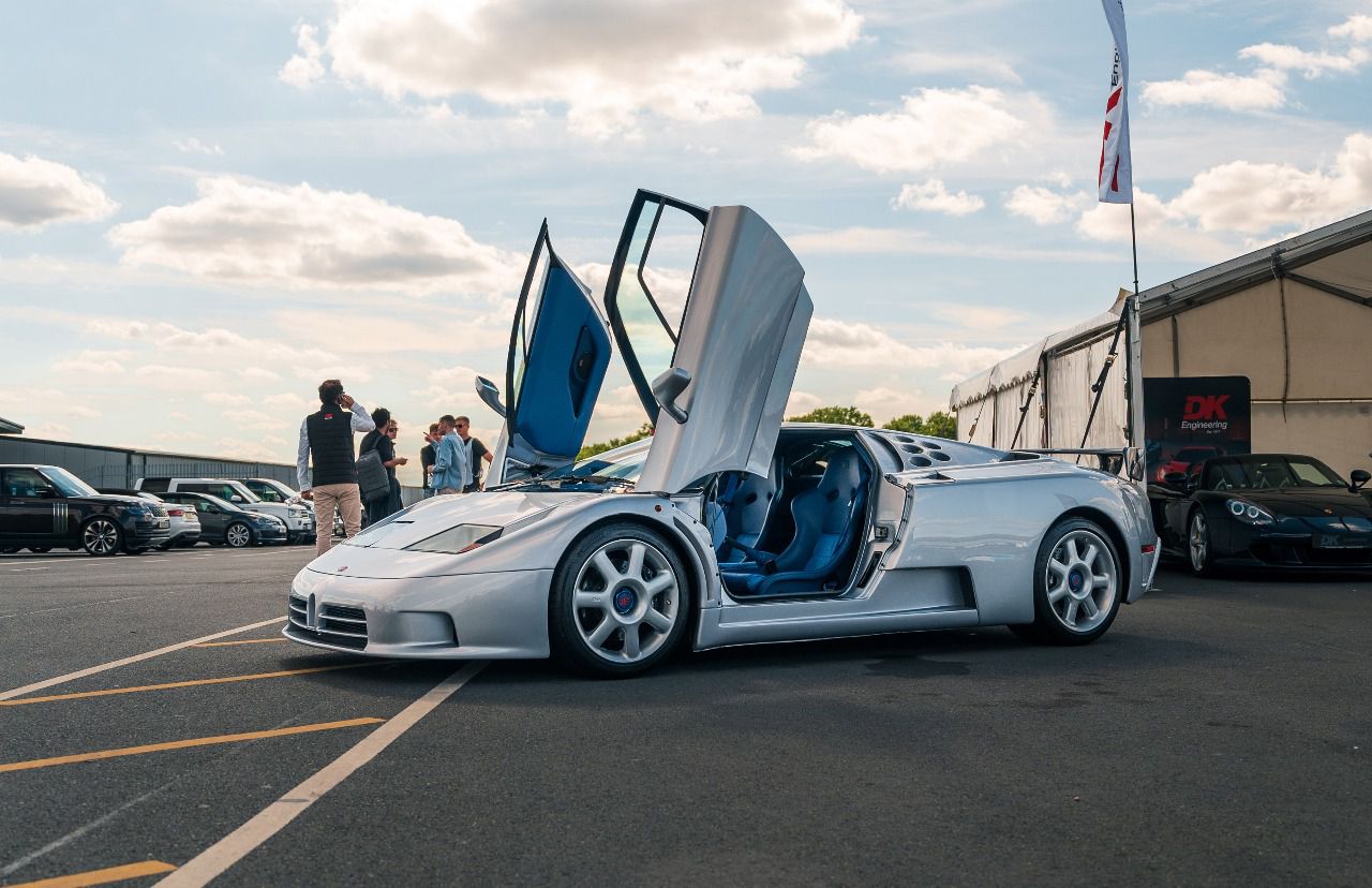 Bugatti EB110 SS en Supercardriver Secret Meet (Autor: Alvaro Muro)