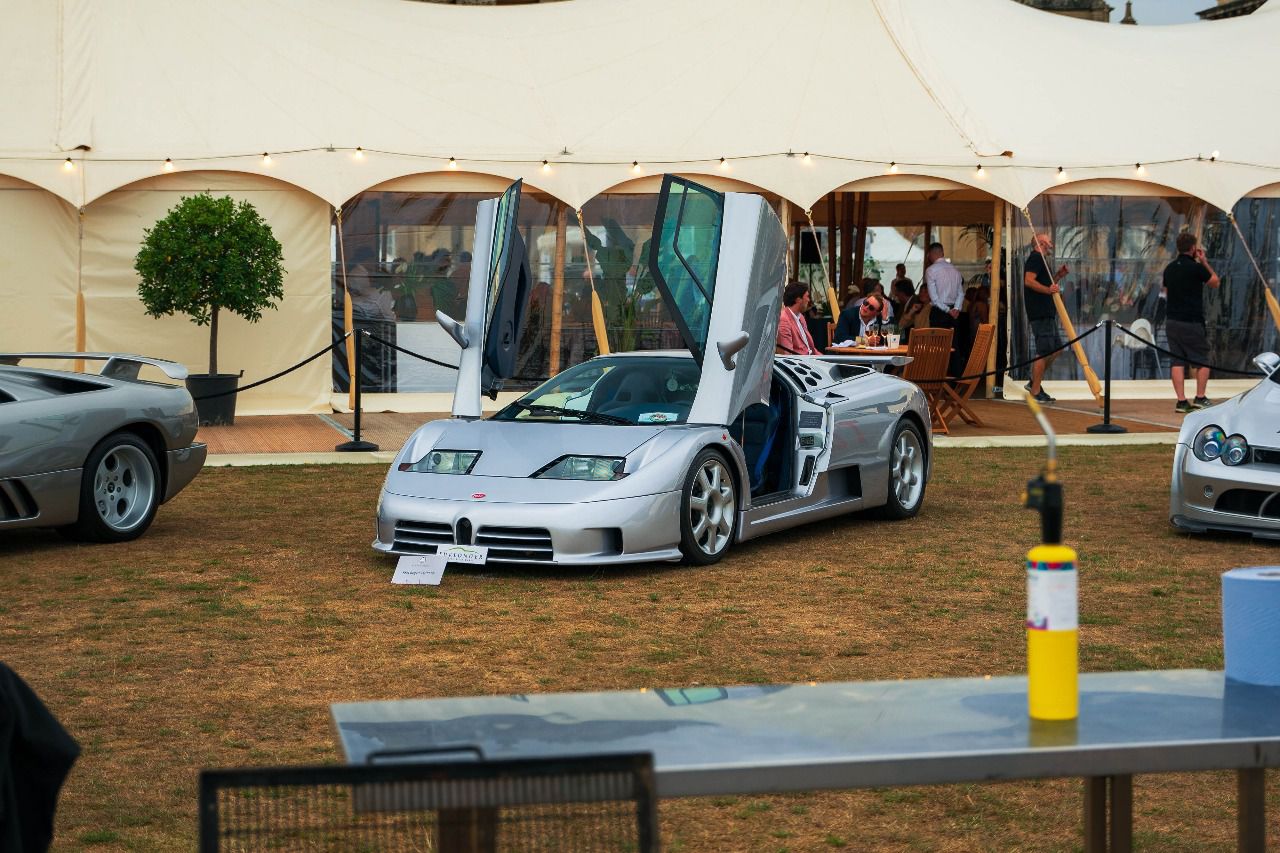 Bugatti EB110 SS en Salon Privé Blenheim Palace (Autor: Jorge El Busto)