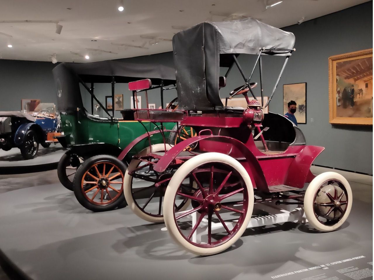 Elektrischer Phaeton Modell NR. 27 System Lohner-Porsche de 1900, el primer vehículo eléctrico de la historia (Autor: Jaime Muro)