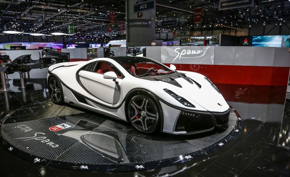 Tercera generación del GTA Spano en el Salón del Automóvil de Ginebra