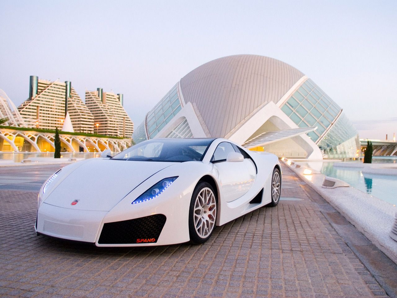 Primera generación del GTA Spano en la Ciudad de las Artes y las Ciencias de Valencia