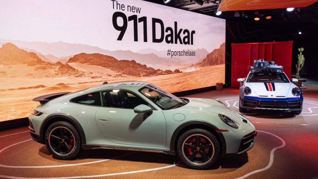 Porsche 911 Dakar en el Los Ángeles Autoshow (Autor: Porsche AG)