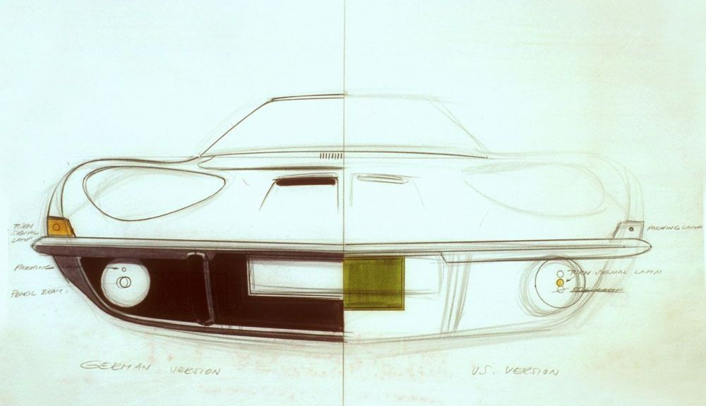 Modelo GT en sus dos versiones: europea y americana (Autor: Opel)