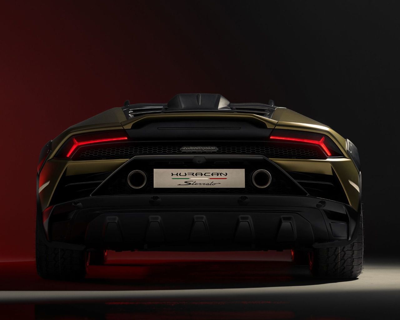 Trasera del Lamborghini Huracán Sterrato (Autor: Lamborghini)