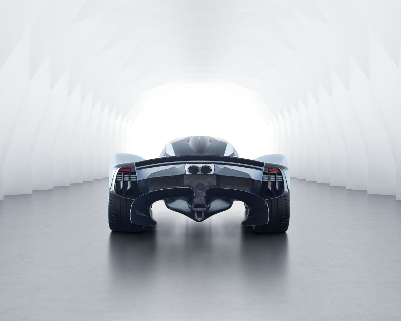 Difusor trasero del Aston Martin Valkyrie