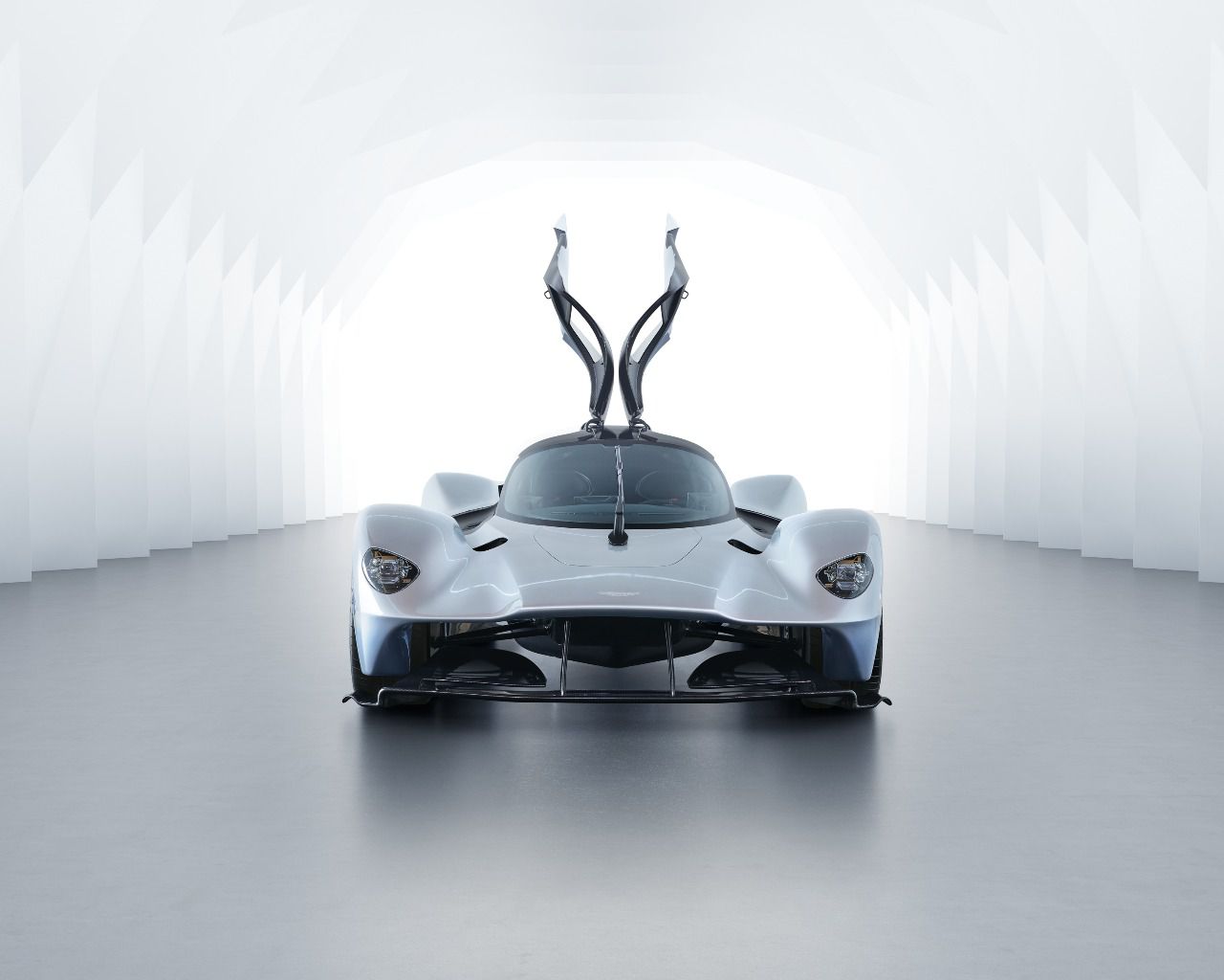 Delantera del Aston Martin Valkyrie