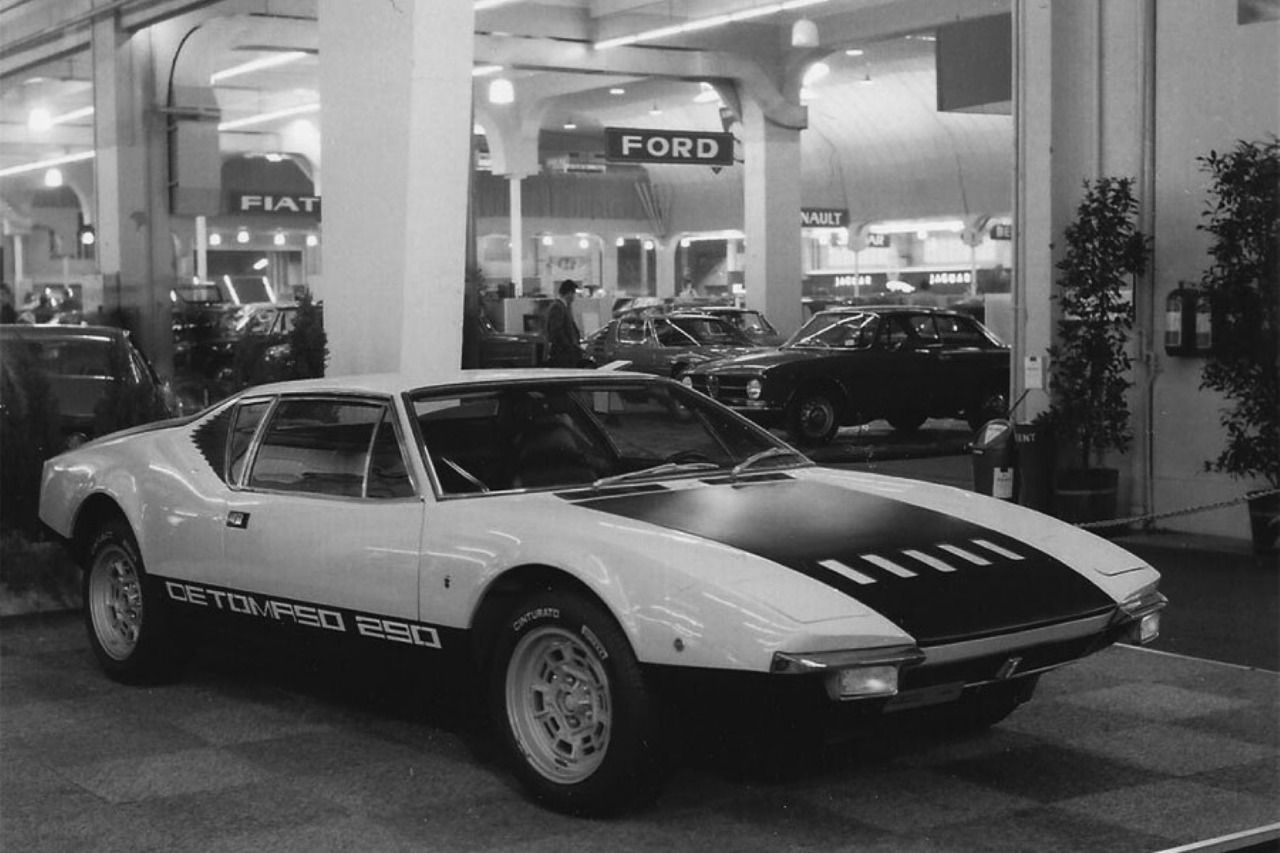 De Tomaso Pantera presentado en el Salón del Automóvil de Nueva York en 1970 (Autor: De Tomaso)