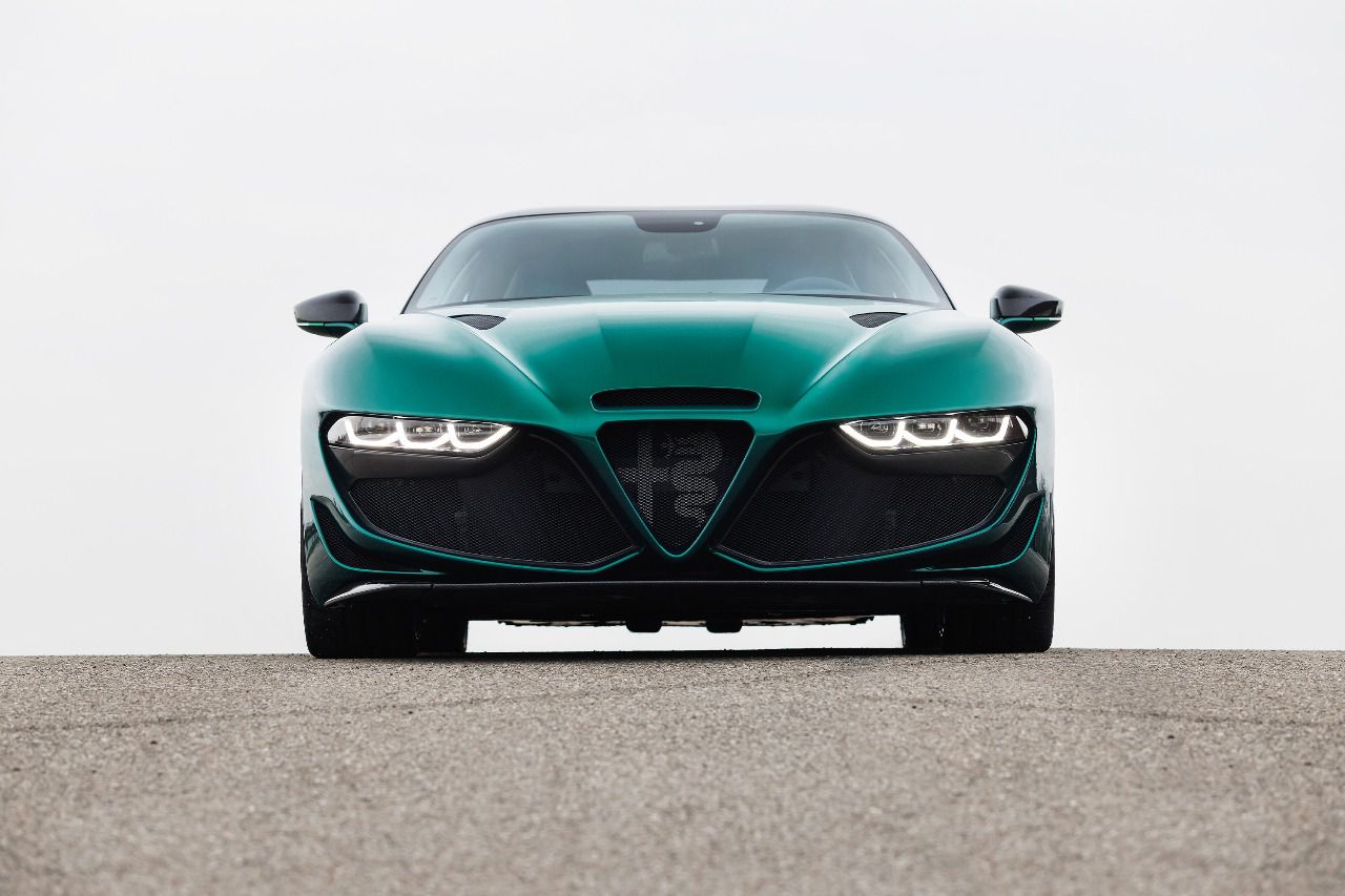 Frontal del Giulia SWB Zagato